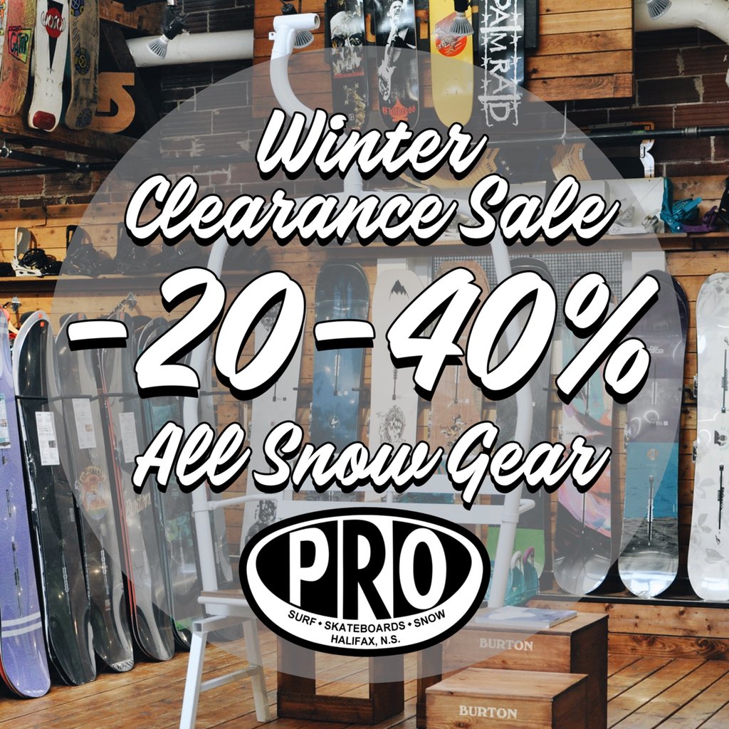 Pro Skateboards on Twitter "Our Winter Clearance Sale has officially