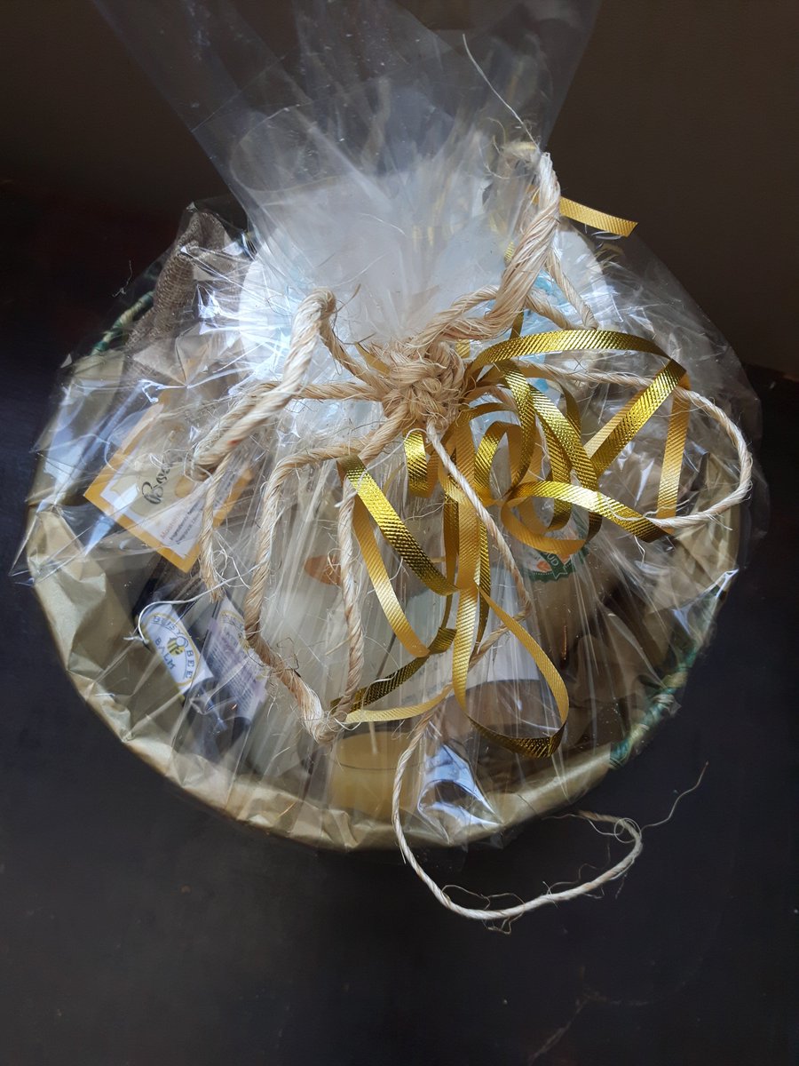 A beautiful green basket for a great cause. A selection of our finest goodies off to the Alberta Care Conference in <a href="/CityofBrooks/">City of Brooks</a>.