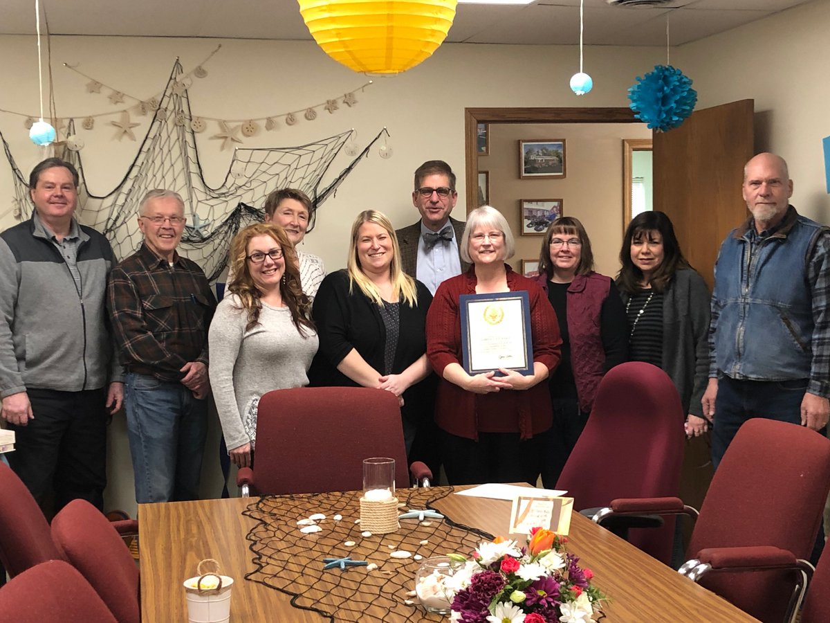RD_Michigan's tweet photo. #ICYMI Congratulations to #TeamUSDARD member Darryle Stevenson on her retirement this month. She committed 15 years of service to #daUPeh from our #Gladstone office. Best of luck on your next adventure! https://t.co/fgdb8No4Dq