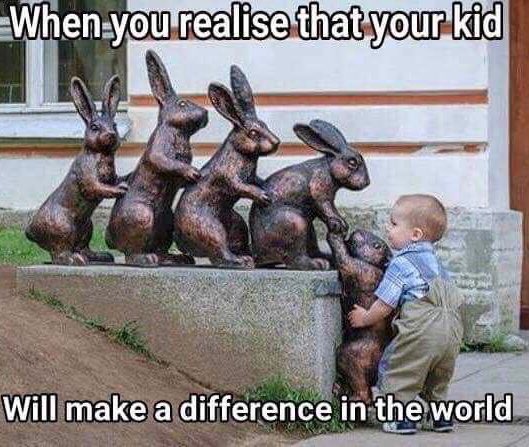 lindafreeman_'s tweet photo. When you realize that your kid will make a difference in the world...

#parenting #kindness https://t.co/CvrxClIU2D