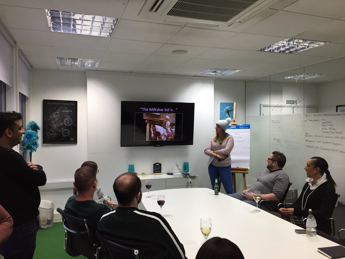 WDMPagency's tweet photo. This week's Cocktails &amp; Dreams presentation was about 'the use of music in advertising.' Presented by Jo, our Junior Copywriter! Hopefully we can get those jingles out of our heads... https://t.co/IC3wjT6ijh