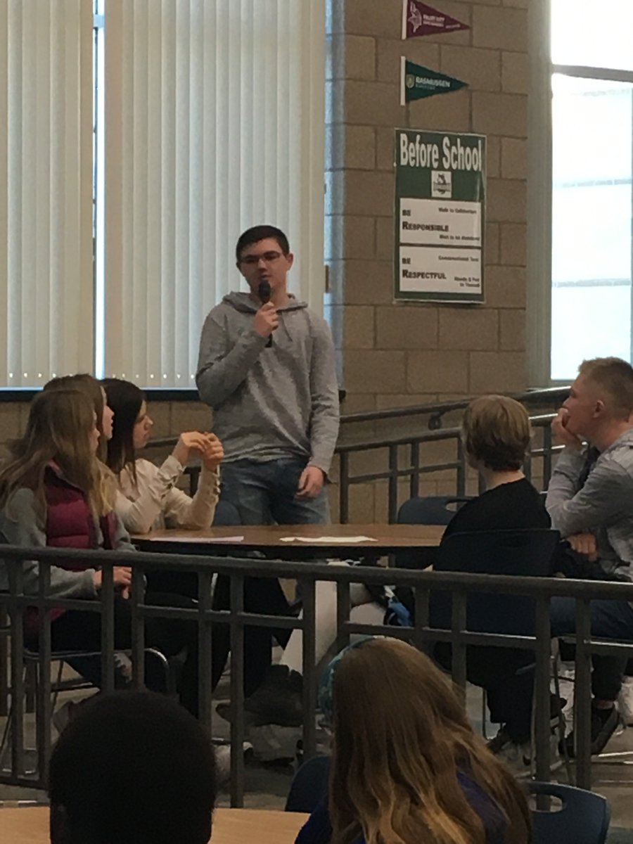 HMSDiscoveryDen's tweet photo. Parents & peers were invited to Storm's Annual Poetry Slam! All 8th Gs memorized from 100 to 1,000 word-poems in Ms. Moormann's ELA classes. @HMS_huskies #learnbps #bpslms @HMSstormteam https://t.co/QO3LFnKMXV