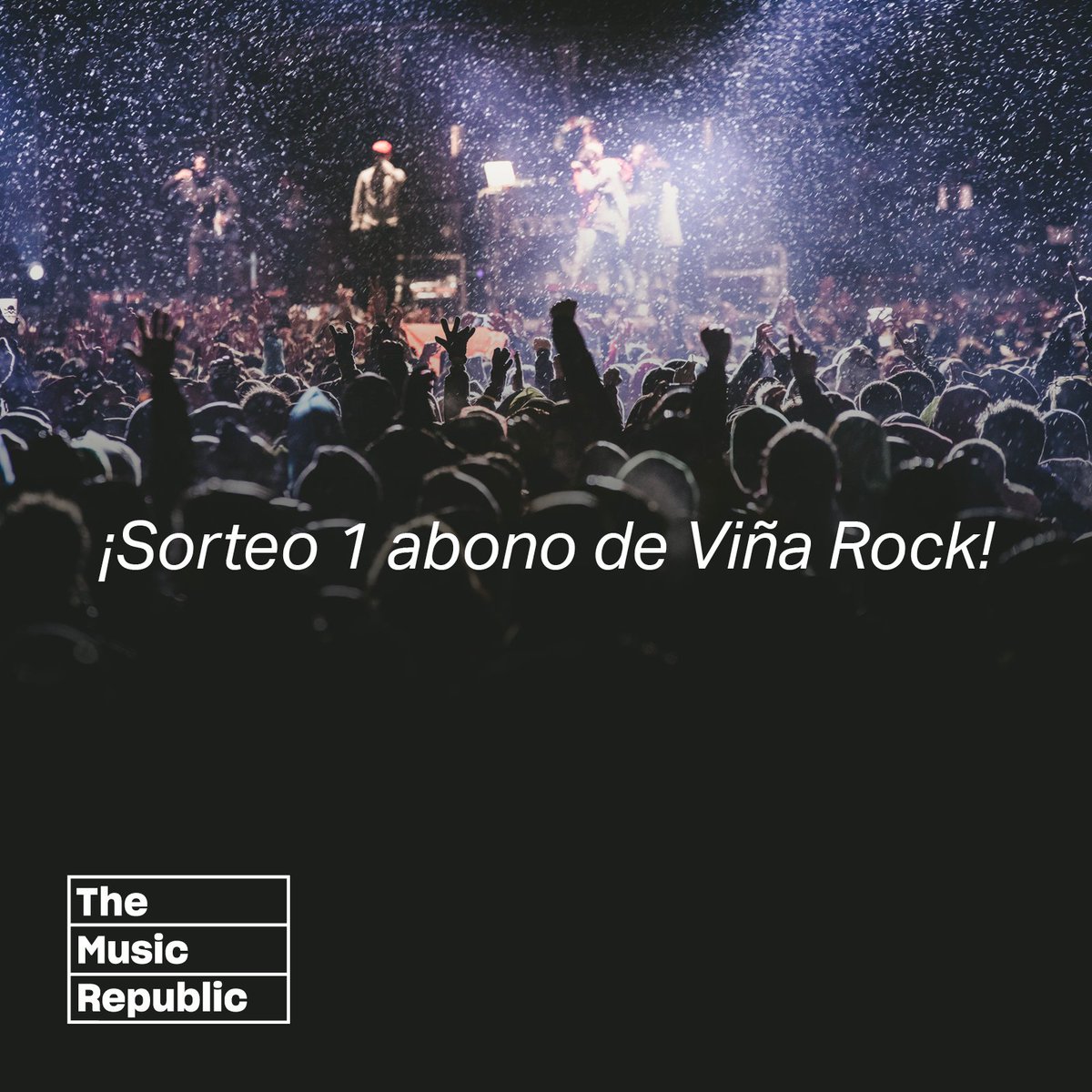 VinaRockOficial's tweet photo. ¿Quieres venirte a @VinaRockOficial por la cara? Sorteamos 1 abono para el festival de la mano de #TheMusicRepublic. Para participar:
- Sigue a @VinaRockOficial y @TMusicRepublic 
- Haz RT
* Podéis participar hasta el viernes 2 de marzo a las 23:59. https://t.co/ZKl1Ml3FvO