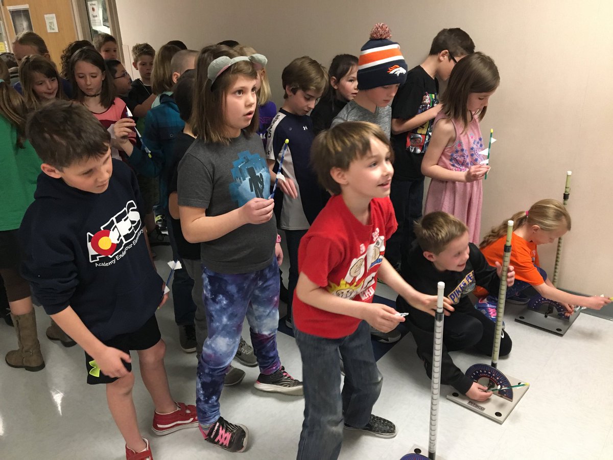 L3HarrisTech's tweet photo. Ready the rockets! #STEM education is lots of fun at 6 Colorado Springs schools this week with help from #HarrisCorp and @SpaceFoundation. https://t.co/LItdLSz9sp