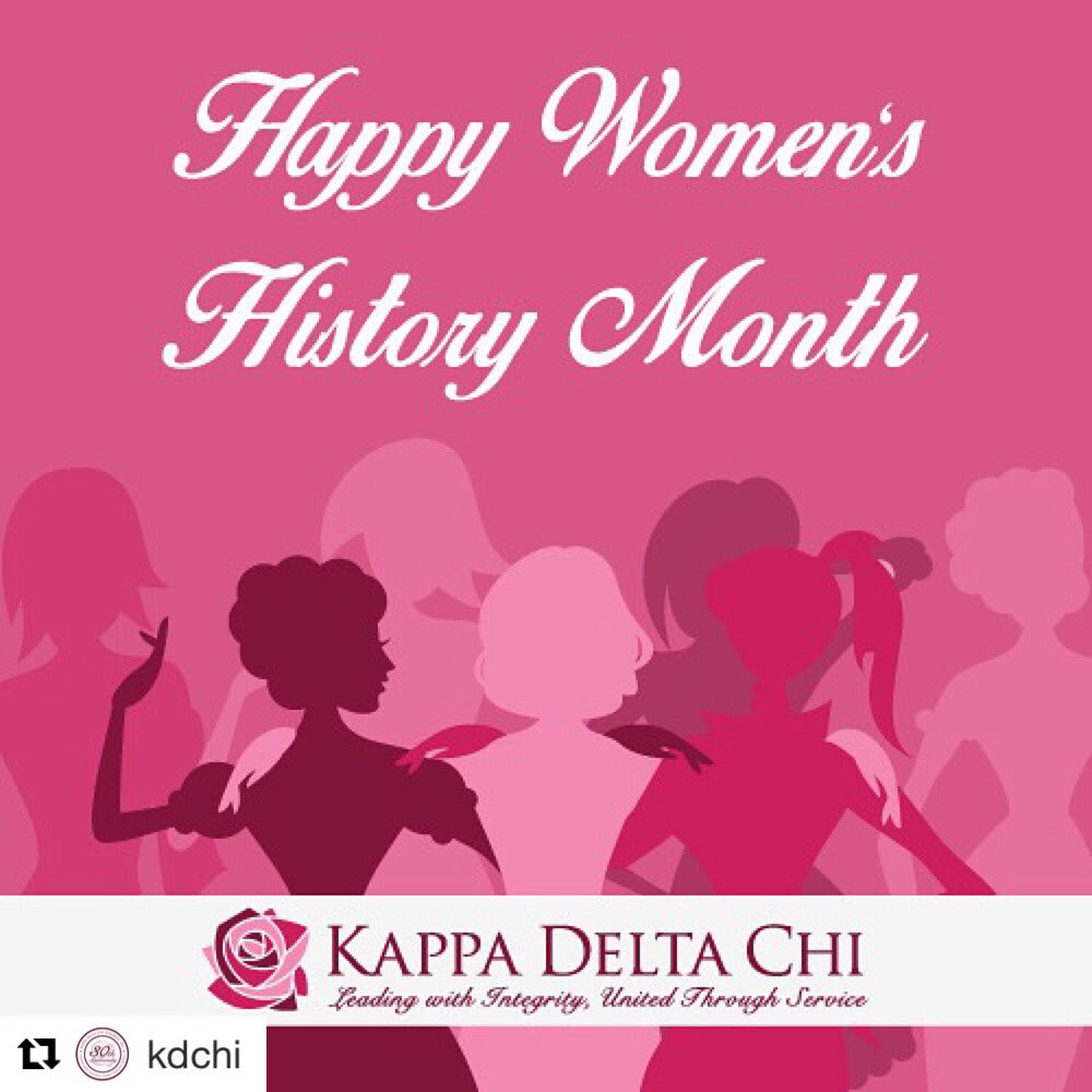 Kappa Delta Chi Sorority, Inc celebrates women of all backgrounds! #WomensHistoryMonth