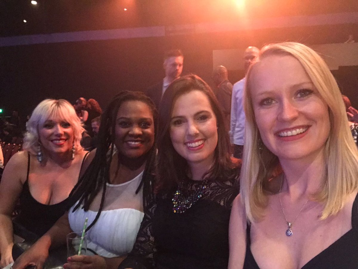 Our #LiquoriceLadies at #Bookmarks2018 this evening 🦄Don't they look amazing?! #LiquoriceLove