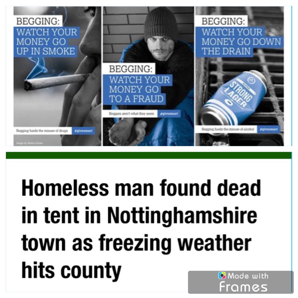 Jamie100989's tweet photo. @MyNottingham remember that time you wasted money on this advertising ‘campaign’ that got banned? Perhaps if you put that money elsewhere then this wouldn’t have happened! 😡 #nottingham #stormemma #nottinghamcouncil https://t.co/uNpJeLIBbI