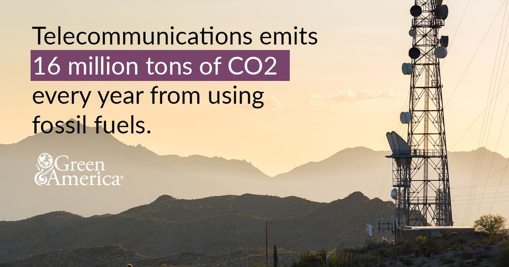 GreenAmerica's tweet image. New report: Clean Energy is Calling. We took a look at the use of dirty energy in the telecommunications industry. See how your provider (@att @verizon @sprint @tmobile) stacks up on the report card greenam.org/2Fc8ZuO #CleanUpWireless