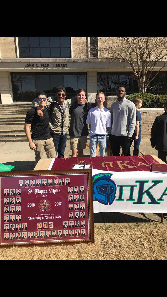 Happy founders day to the Pi Kappa Alpha fraternity! #uwffsl #uwfifc