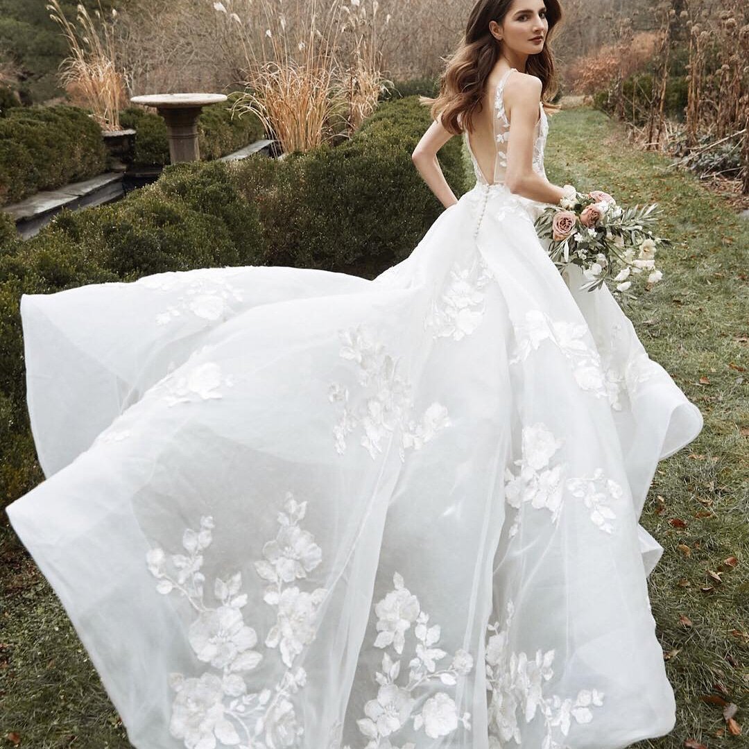 Gown options are endless! Love the flowing detail on this bride's gown.
.
#weddinginspo #valleywedding #wedding #weddingplanner #bayareaweddingplanner #valleyweddingplanner #californiaweddings #shesaidyes #engaged #napaweddingplanner #sfwedding #winecountrywedding #winerywedding