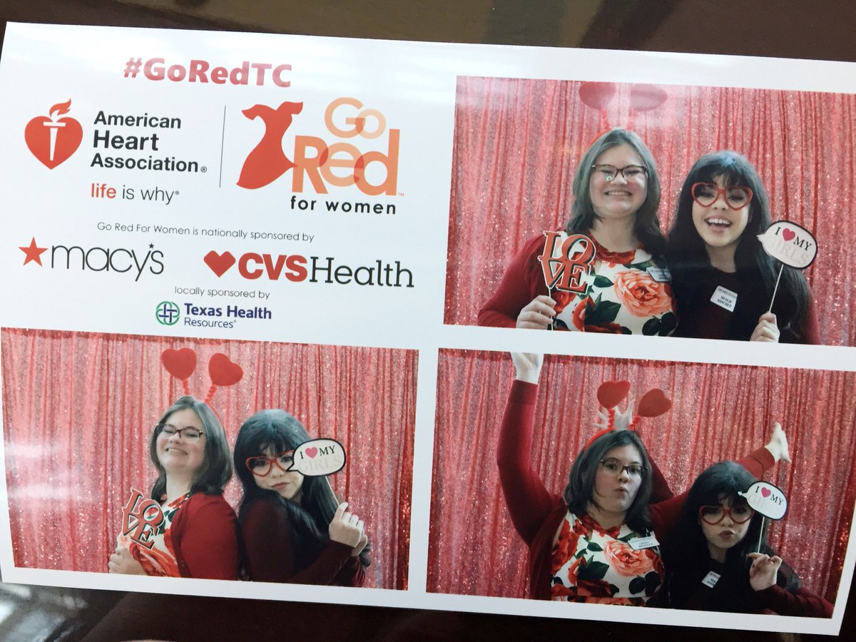 NSanchezNews's tweet photo. @LindaKessler and I are with the @fwbusinesspress at the #GoRedTC event! https://t.co/G2jQLYX63E