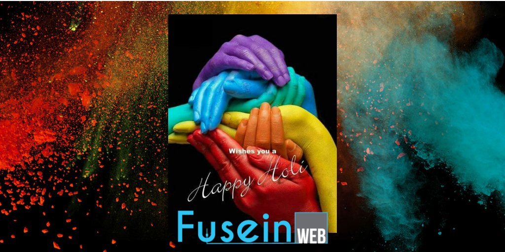 fuseinweb's tweet image. In nature, light creates the color. In the picture, color creates the light. 'Hans Hofmann'
#Holi2018 #FestivalOfColours #fuseinweb