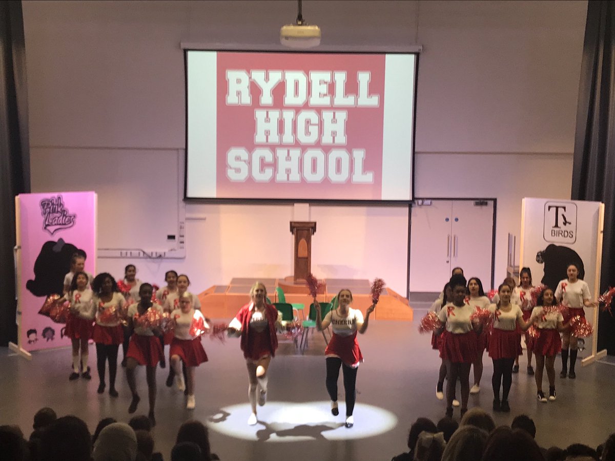 swakeleysschool's tweet photo. Opening night of ‘Grease’ our School Production tonight! #eyeballs 👀 https://t.co/H2YdW6x9d0