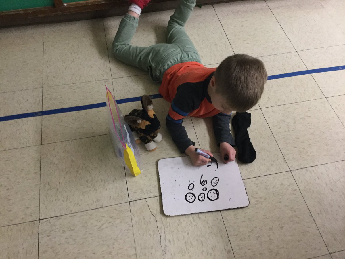 We can represent subtraction with pictures and objects. #oakpark97 #Irving97 #math #Kindergarten