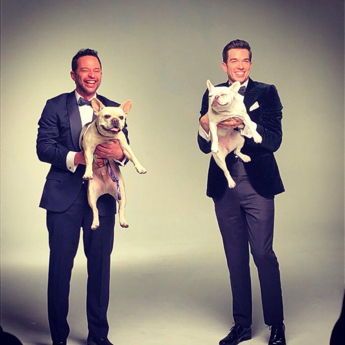 John Mulaney on Twitter: "Two of these four are hosting the #