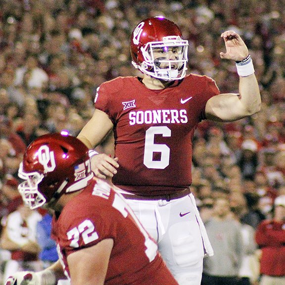 RoadTripSports's tweet photo. #CollegeFootballAmerica starts #NFLScoutingCombine Thursday with #OU QB Baker Mayfield #BoomerSooner #Sooners #GoSooners #ProSooners #FBS #NFLDraft #NCAAFB #NFLDraft2018 #NFLScoutingCombine2018 #ScoutingCombine2018 #RoadTripSports @baker_mayfield6 https://t.co/jNAYebbTj8