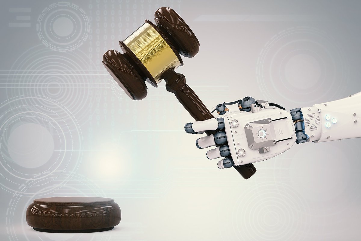 FBT_law's tweet photo. You Can’t Sue a Robot: Are Existing Tort Theories Ready for #ArtificialIntelligence? #AI #fbtTECH https://t.co/2vKNsT1yFZ https://t.co/iPafjKTKzQ