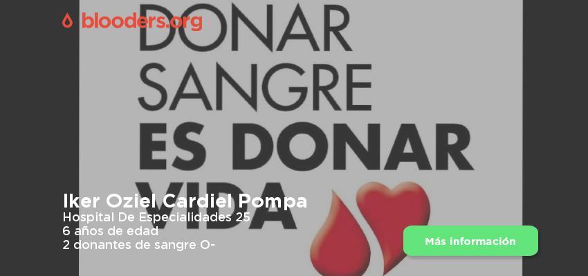 somosblooders's tweet photo. #Monterrey Iker de 6 años de edad necesita 2 donantes de #sangre O- debido a hemoglobina muy baja en Hospital De Especialidades 25.

Tú puedes hacer la diferencia, acude a donar sangre y comparte la campaña.
https://t.co/9xVF0pQeEs https://t.co/aoJ40IKe6Z