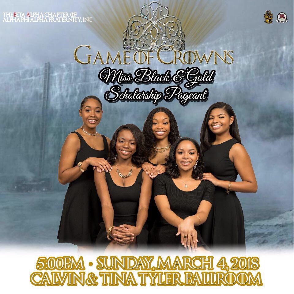 ba_alphas's tweet photo. Go to the box office and purchase your tickets for the Ms. Black &amp; Gold Pageant and Stroll Like An Alpha before it’s too late! Tickets are $7 individually however, there is a 2 for $10 package deal in place in which you can purchase both tickets for $10 total. #🅱️🅰️TV https://t.co/LS1VbhaQdW