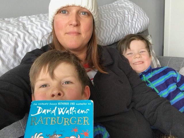 HarrogateGS's tweet photo. Freddie has been reading to his mum (Mrs Williams) on #WorldBookDay 📚📖🌍 #familyreadingfun https://t.co/pQxRJoervj