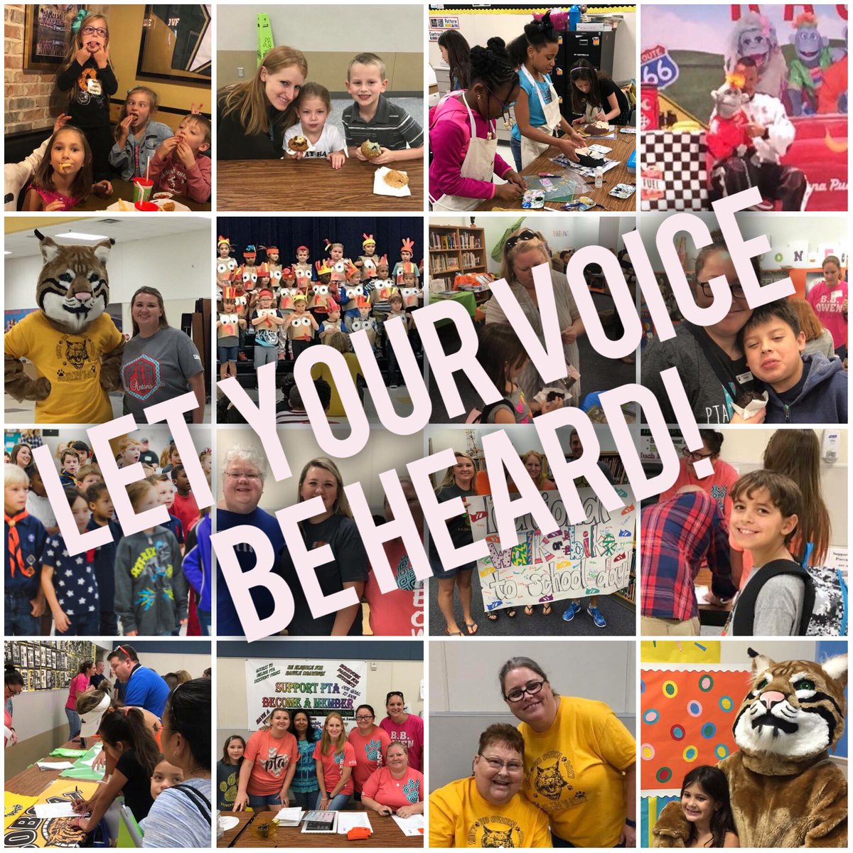 bbowenpta's tweet photo. Turn in your nominations now for BB Owen PTA officers! The deadline has been extended until next Friday, March 9. Get involved and make a difference in YOUR school! We are seeking nominations for the board and chairpersons. Let your voice be heard! #BBOPride https://t.co/5cFGys2GLy