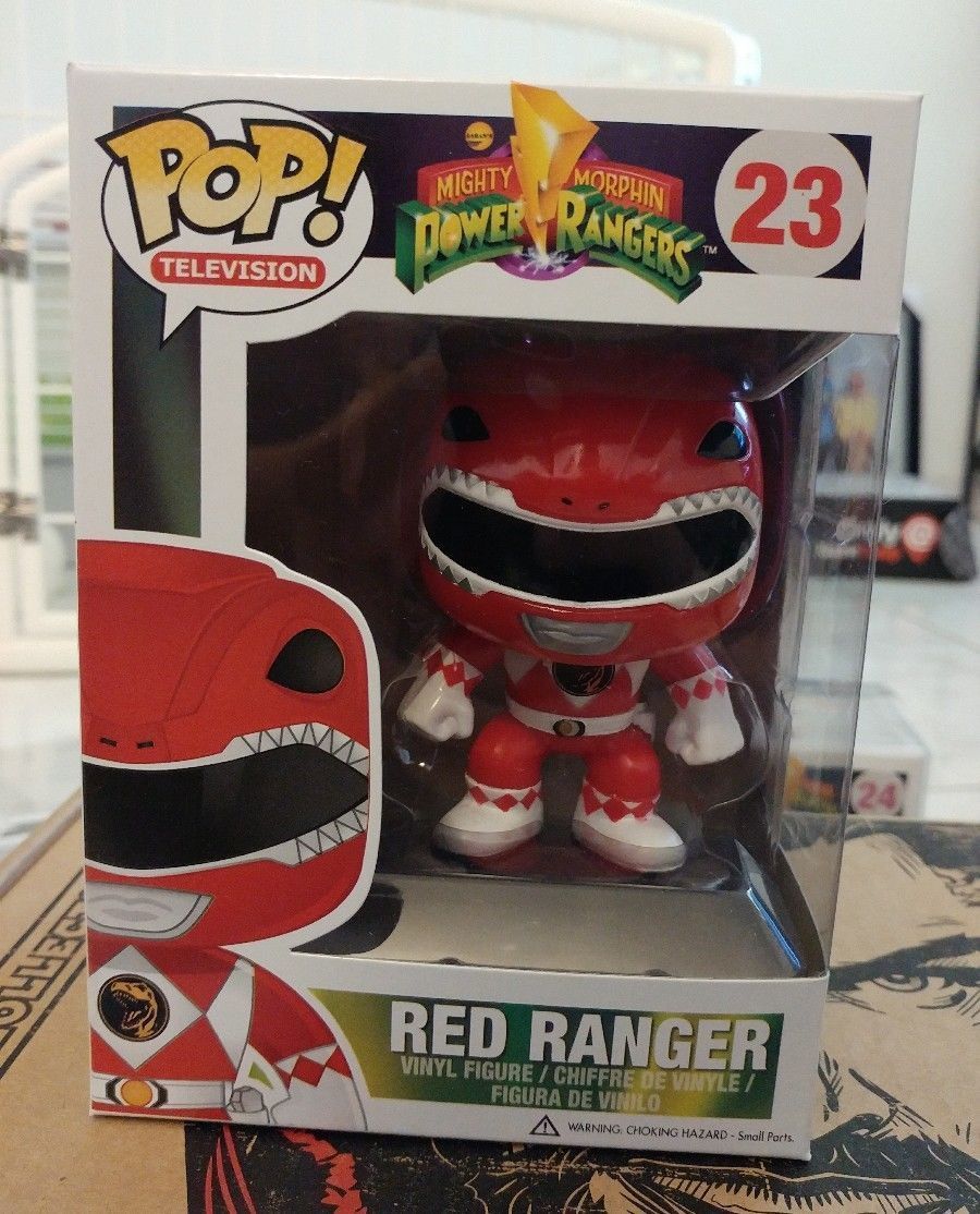 red ranger funko pop