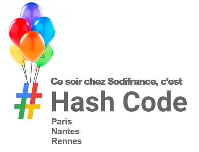 Sodifrance's tweet photo. Ready for the challenge #Google #HashCode18 
Les teams @Sodifrance @netapsys sont à 300 %
Go Go Gooooo : ) https://t.co/QKzXpdt8DS