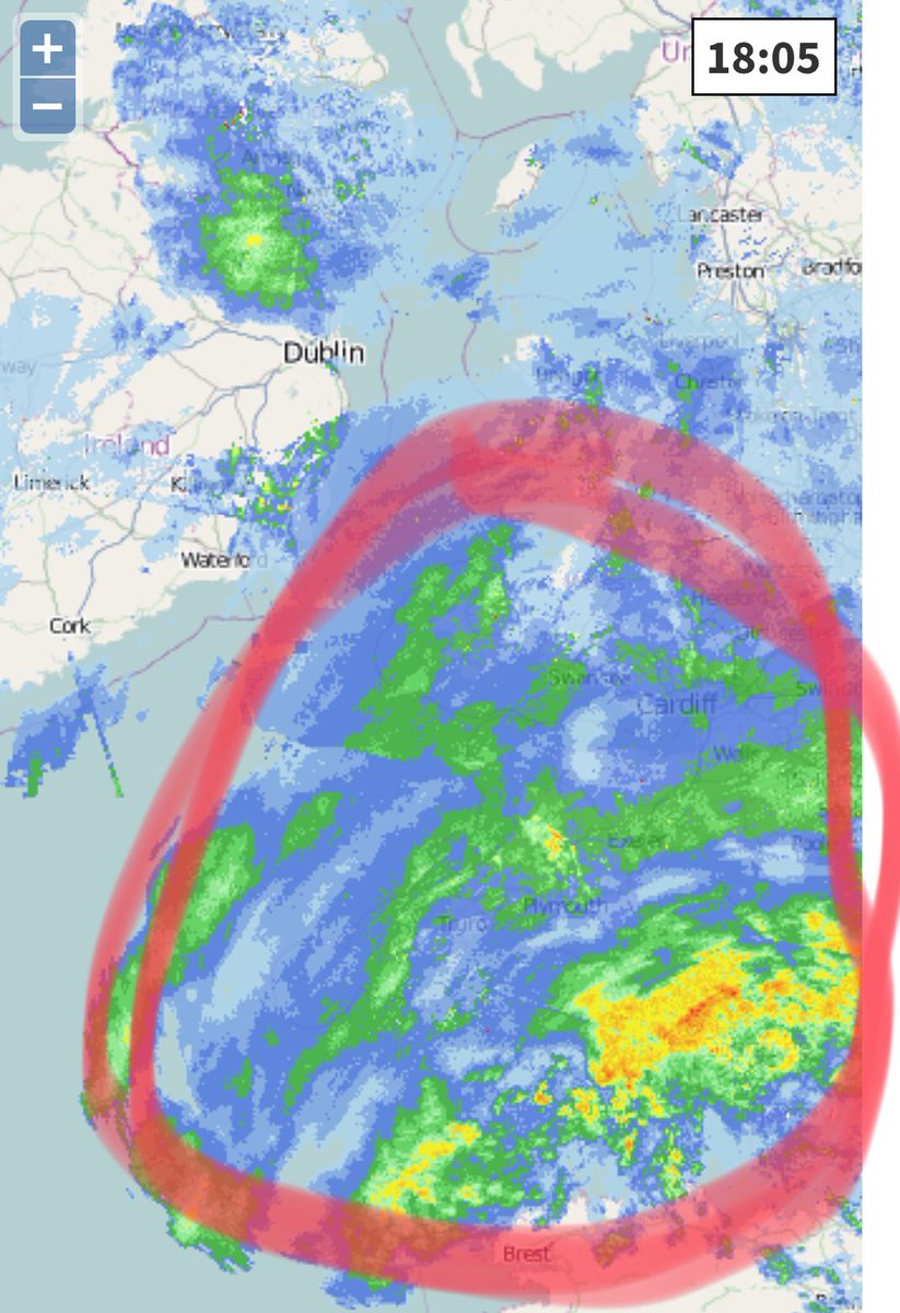 CarlowWeather's tweet photo. Look what is coming! Don’t think it isn’t coming because it hasn’t hit yet, it is coming. 
#BeastFromTheEast https://t.co/gFJVExQIxC
