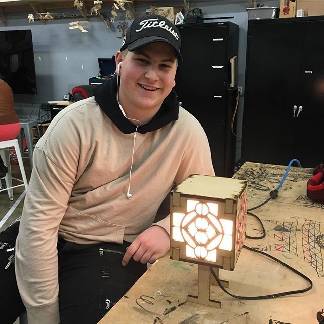 A DIY light kit... Second prototype. Now, for next steps. He has a plan. Stay tuned.