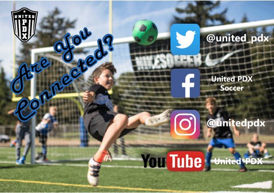 United*PDX Social Media! Tag, Share, Follow along for the latest updates! #WeAreUnited #UnitedIsThefuture @oregonyouthsoccer @usyouthsoccer <a href="/ussoccer/">U.S. Soccer</a> <a href="/NEUPDX/">NEUPDX SOCCER</a>