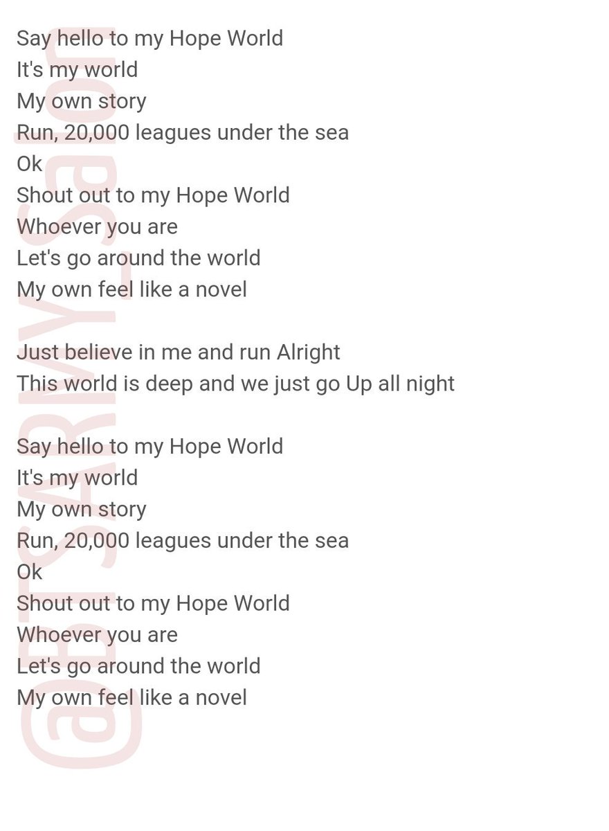 تويتر Slow 아미살롱 ᴀʀᴍʏ Sᴀʟᴏɴ على تويتر Hope World By J Hope P O P Piece Of Peace Pt 1 Lyrics Translation Iheartawards Bestfanarmy Btsarmy Bts Twt Hopeworld Hopeworldmixtapeoutnow Daydreammvoutnow T Co F8wt7vdkw2