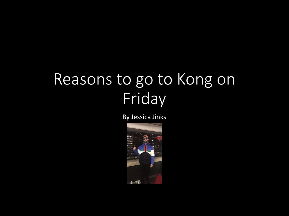 kaialex_ander's tweet photo. It takes a power point presentation to convince me to go out. Looks like I’m have to go now thanks @littlejinkss ❤️ https://t.co/PytdIbVriR