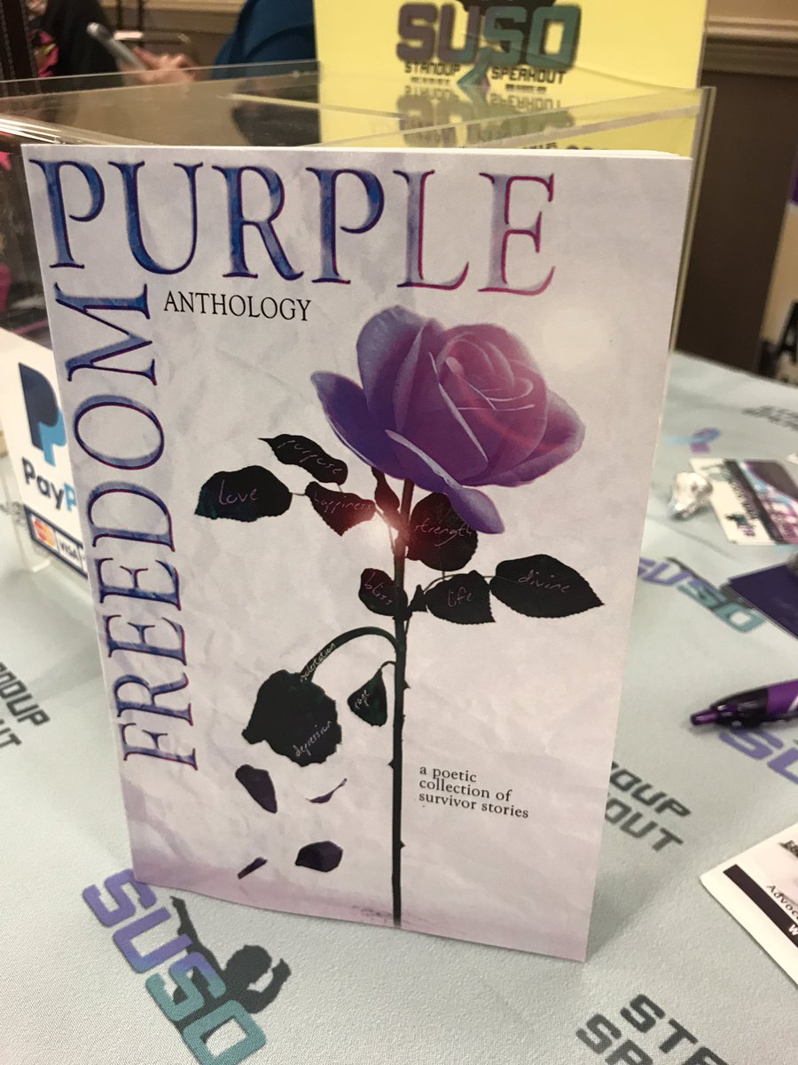 SUSONC's tweet photo. Showcasing our #susonc products #purplefreedom @waketechcc https://t.co/HQIGVLhaDZ