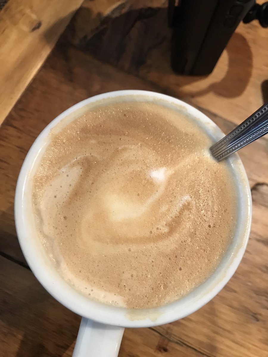 HankWH's tweet photo. I’m going to really stretch my imagination with the latest version of Hank’s Coffee Rorschach Test @CaffeNero_US in The Village @TownofBrookline today. #imgoingwithacanoebeneathacrescentmoon #whatdoyousee #itsatoughone #workingman https://t.co/KNVY2Ic0rf