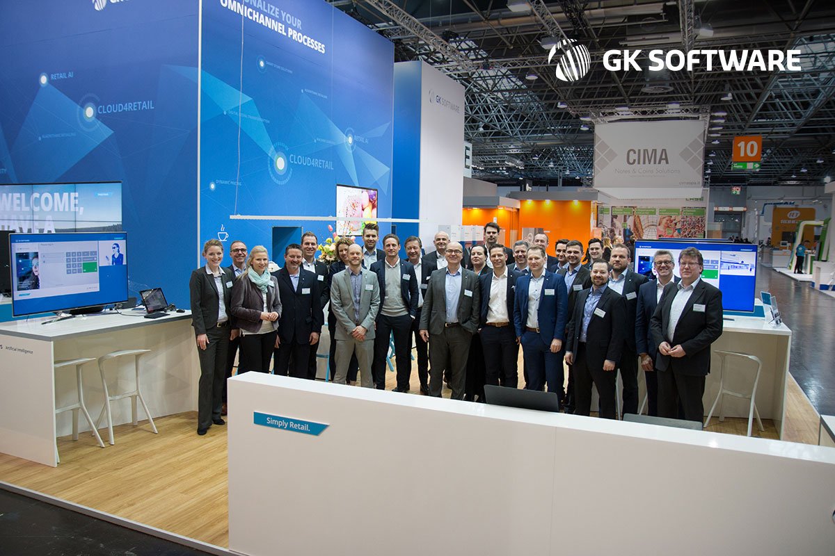 GK_Software_SE's tweet photo. Thank you for a wonderful #EuroCIS! Visit us next year at EuroCIS 2019. We look forward to seeing you! #GKSoftware #VR #cloud4retail #simplyretail #retailsfuture #AI #prudsys #messedüsseldorf #GKLife #technologyneversleeps https://t.co/VCHswQo8Cj
