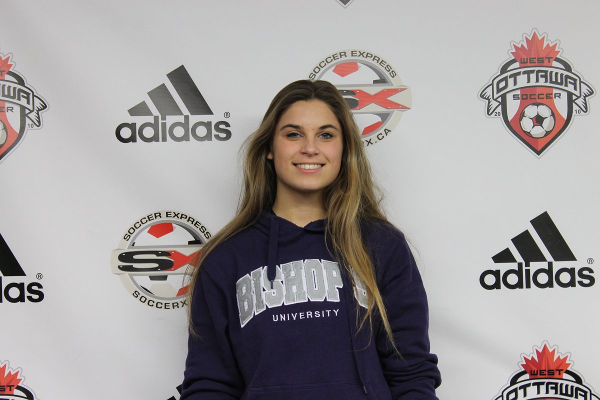 WestOttawaSC's tweet photo. West Ottawa Soccer Club is proud to announce that Alanna Jacobs has signed with @UBishops

@BishopsGaiters have managed to sign a very talented player in her this year.

We wish them all the best for the season up ahead.

#keeptheWOSCflagflyinghigh #gogaiters #BishopsUniversity https://t.co/98OCie6wpx