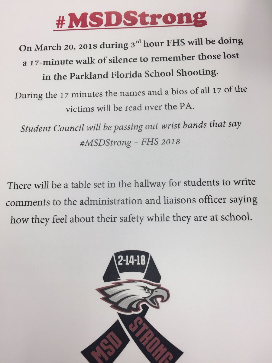 farwell_hs's tweet photo. #MSDStrong https://t.co/5KzTvblTjt