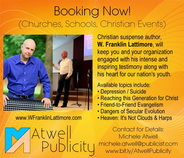 AtwellPublicity's tweet photo. Starting out local to Ohio:
Take a look at Frank's books.
 Listen to his testimony.
 Get a feel for his heart.
 https://t.co/OqlJSLljmC
 Contact us today for booking information!
 https://t.co/El7UEz9pYO https://t.co/8jdcCPDyfI