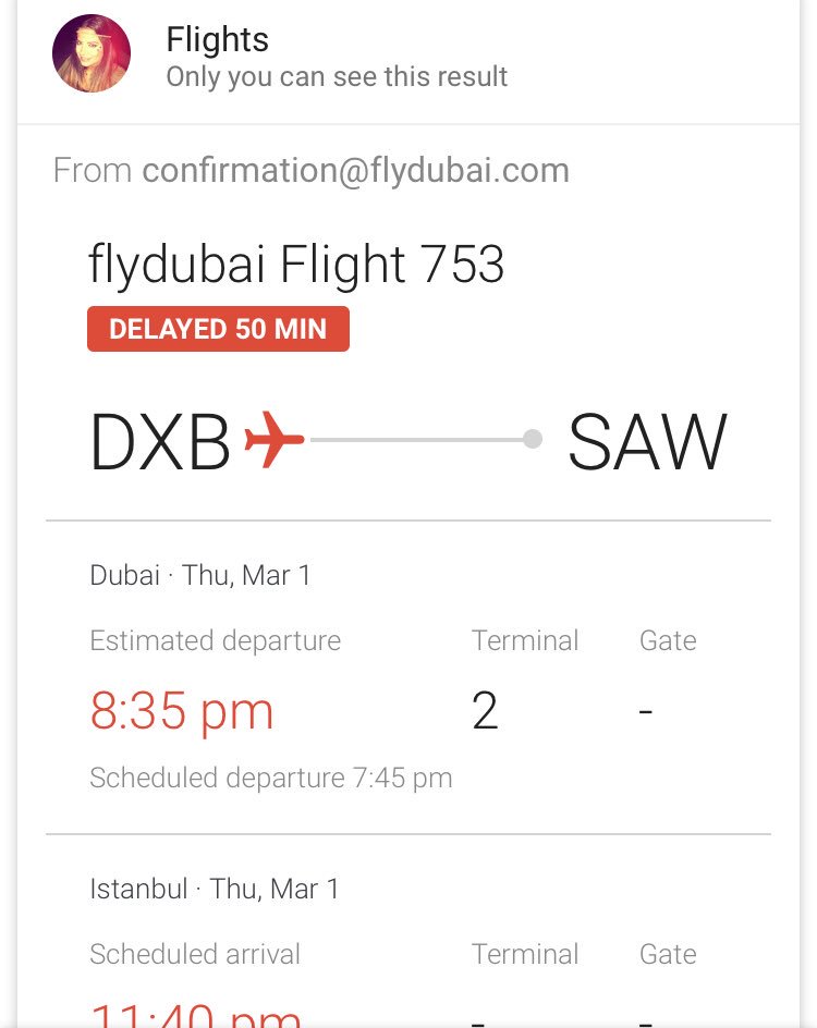 The worst airline ever! <a href="/flydubai/">flydubai</a> they sent me an alert saying my flight is delayed! (Attached) and when I reached , boarding had closed and the flight was flying in the original timing! And no one could help me! Worst customer service ever! Did someone hack your system?
