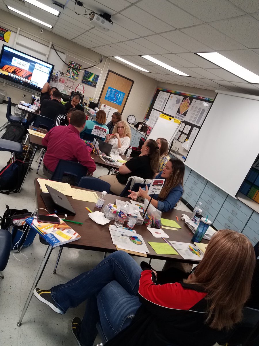 its_wil_law_iii's tweet photo. Math skills specialist and APs discuss student learning! Always great discourse! @grizfan99 @StehlikStallion #aim902 #stallionmath https://t.co/dRFzsQaMZp