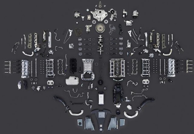 sternautotuning's tweet image. AMG 5.5-litre V8 biturbo engine Details of the M 157.