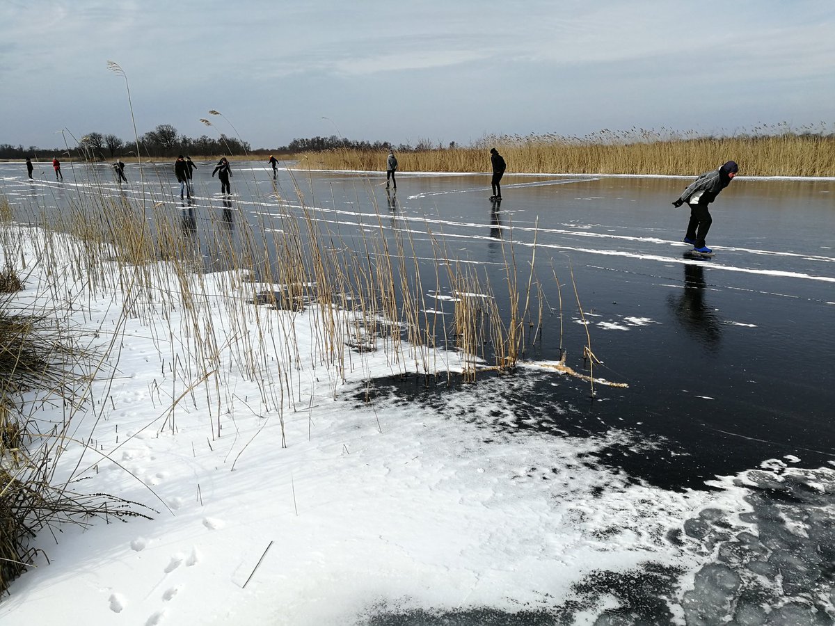 startinchina's tweet photo. #schaatsen natuurijs #ankeveen grote plassen liggen open , je kan klein stukje heen en weer https://t.co/v6Nf0CROky