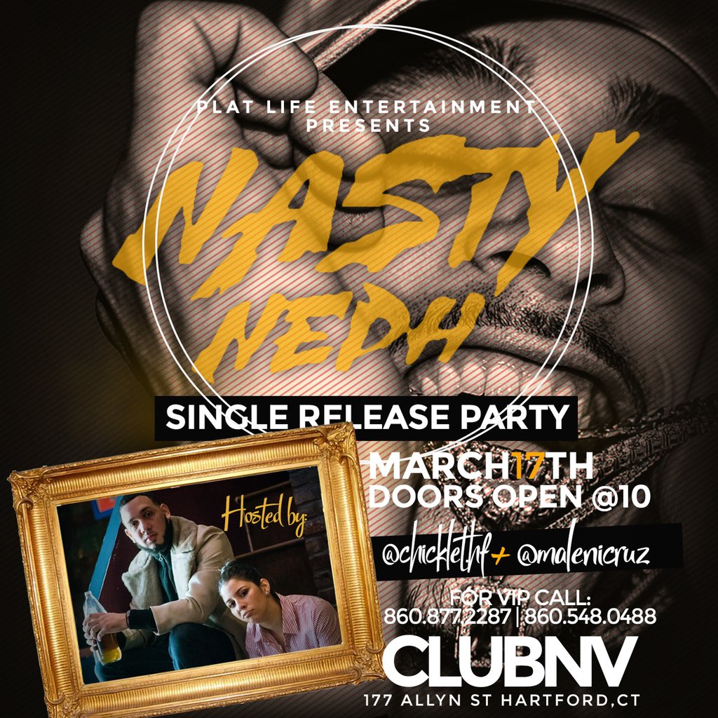 platlifeent's tweet photo. #ConeWithMe Single Release Party ‼️‼️‼️‼️Hosted by @CHICKLET_HF & @MaleniC14 Pull up 3-17-18🔥🎶 https://t.co/NvumZXI8YV