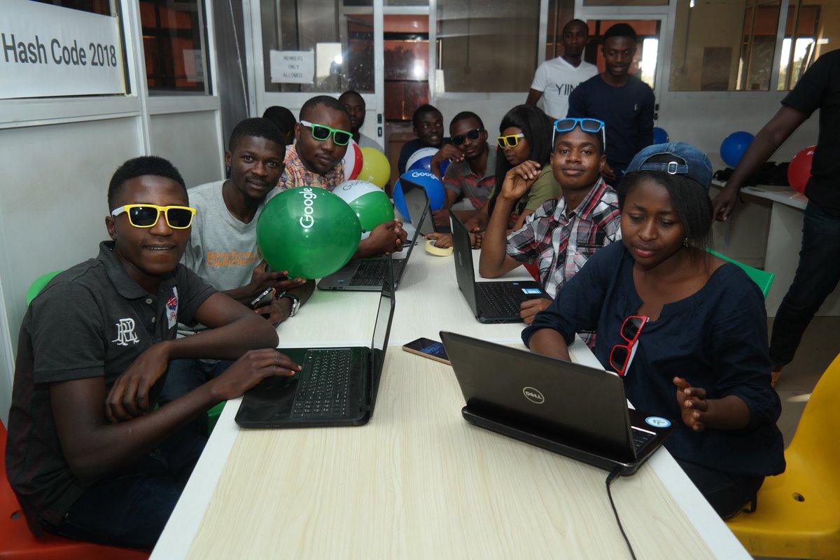 nHubNG's tweet photo. #teams are all fired up as we solve #Engineering problems and also compete with great #talents from all over the world #hashcode #ready4hashcode https://t.co/jWlr2hUszu