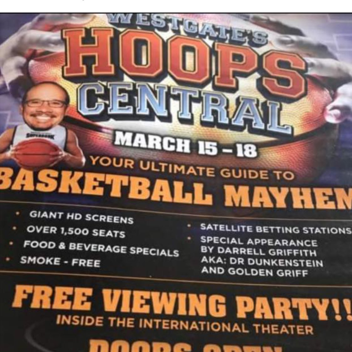 sportsbooktom's tweet photo. The ultimate list of March Madness Parties in Las Vegas is here: 2018 edition. #mmilv https://t.co/GrsgGI2LZM https://t.co/ZmscHMeCaB