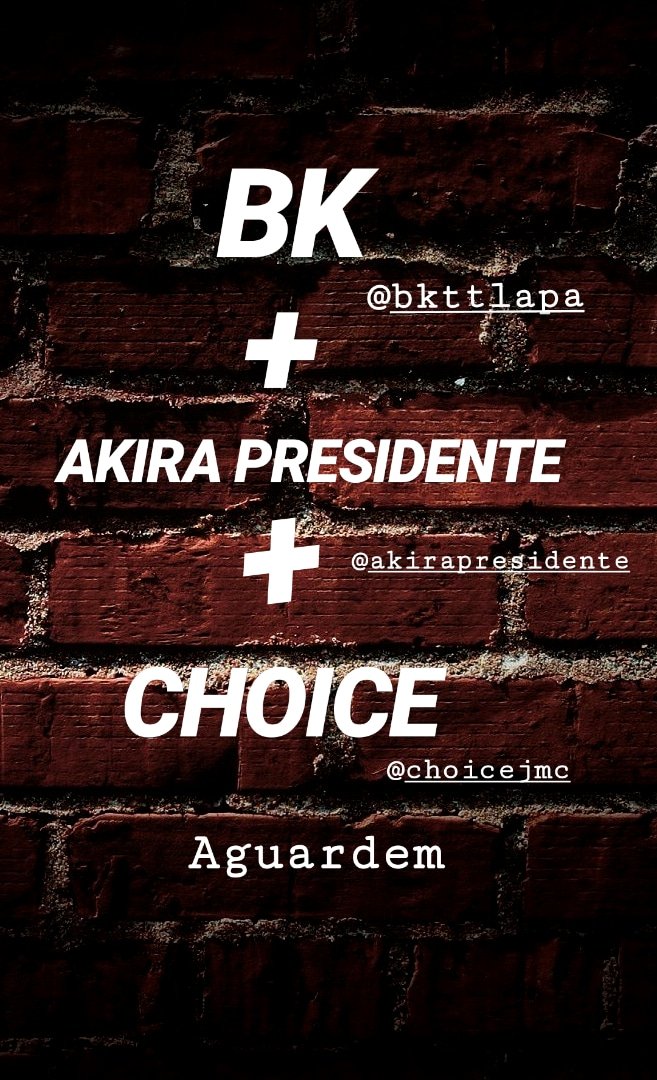 JotaRomani's tweet photo. BK + AKIRA + CHOICE NO POACLUB!!!
AGUARDEM QUE DEPOIS DO FROID E MATUÊ TEM MAIS ESSE SHOW PESADO!!
#OLIMPO #TRIRAP #POACLUB https://t.co/Zmewu4glKw
