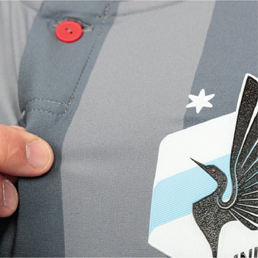 THBrewery's tweet image. Thinking the big thoughts heading into Saturday's @MNUFC season opener:

Is it really a replica if all we talk about is the differences between the Replica and the Authentic?
#LoonButton2018 #COYL #ScarvesUpMN #MLS2018