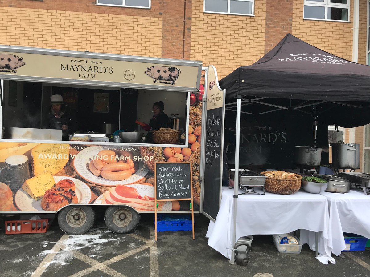 We operate in any weather!! Thank you charter court financial services for having us to feed your 550 staff. Hope they enjoyed the food and congrats on your Sunday times best company to work for award .