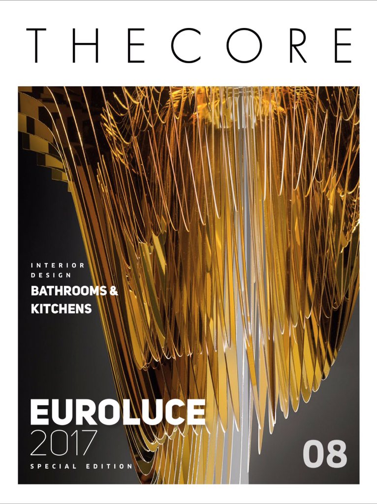 thecore_design's tweet photo. Como lo viste en nuestra edición 08, Aria Gold by #ZahaHadid, presente en @ExpoLightingA, encuéntrala en el stand de @diezcompany 😍 https://t.co/hVHYM1QRq4