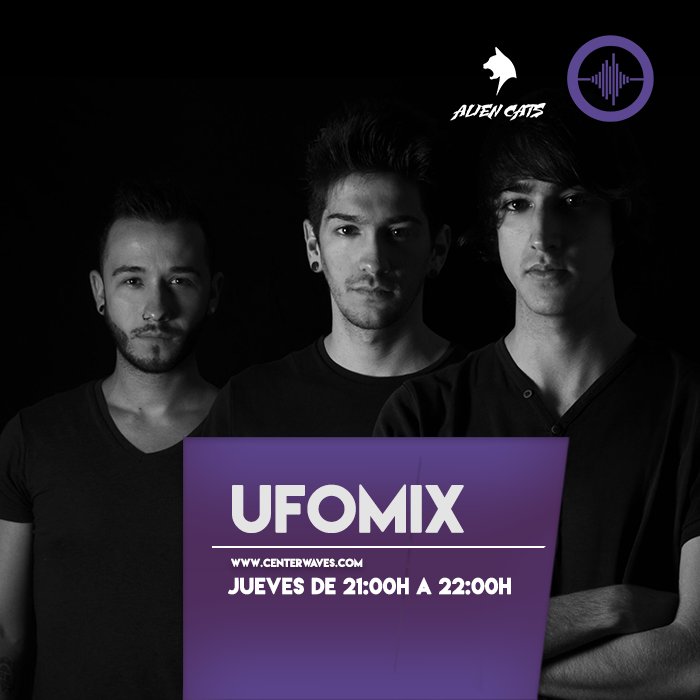 CenterWaves's tweet photo. Vuelven @aliencatsmusic. Vuelve #Ufomix! 

En directo en :

💻https://t.co/oqfaCGCSWm
📱https://t.co/c4s6nuMKCD https://t.co/1wddjY4cQ5